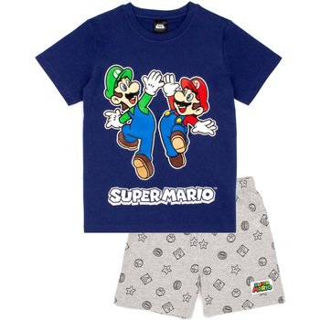 Vêtements Garçon Pyjamas / Chemises de nuit Super Mario  Bleu