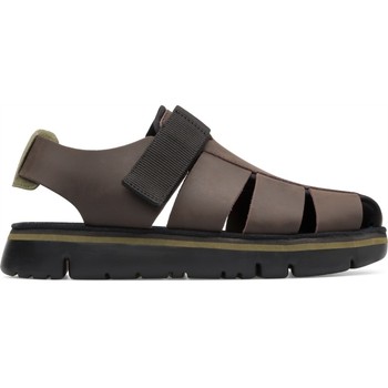 Camper Sandales cuir ORUGA marronfonc - Chaussures Sandale Homme 130,00 €
