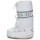 Chaussures Femme Bottes de neige Moon Boot CLASSIC Blanc / Argenté