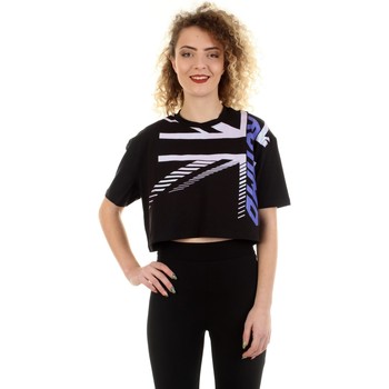 Vêtements Femme T-shirts manches courtes Lustres / suspensions et plafonniers UWP22017TS Noir