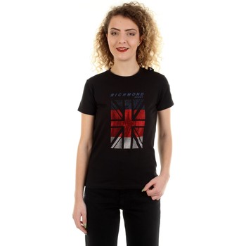 Vêtements Femme T-shirts manches courtes Newlife - Seconde Main UWP22015TS Noir