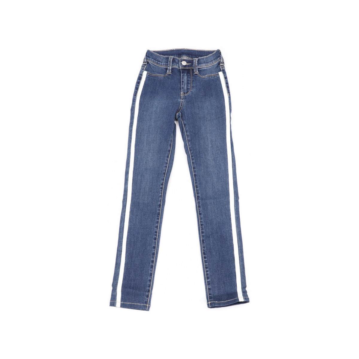 Vêtements Fille Jeans skinny Teddy Smith 50106109D Bleu