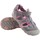 Chaussures Fille Multisport Bubble Bobble sandale fille a3719 gr.rose Gris