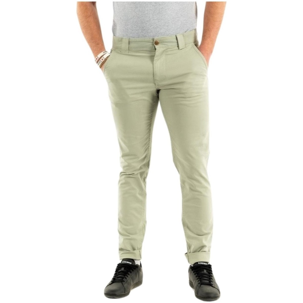 Vêtements Homme Jeans Tommy Jeans Pantalon Chino  Ref 55499 Multi Multicolore