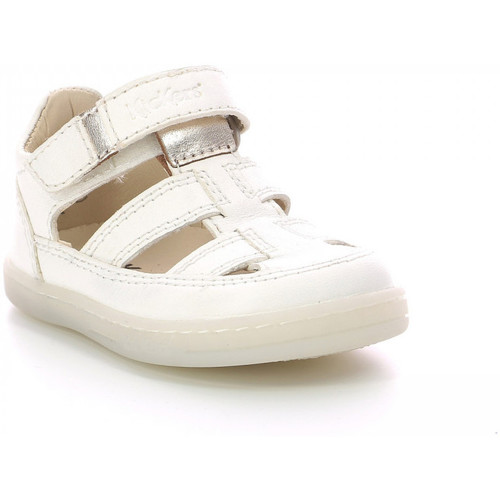 Chaussures Fille Sandales et Nu-pieds Kickers Tractus Blanc