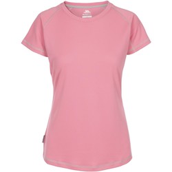 Vêtements Femme T-shirts abstract-check manches longues Trespass Viktoria Rouge