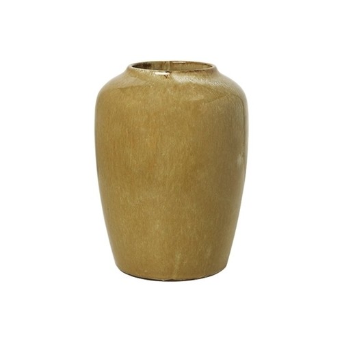 Diam 180 cm Vases / caches pots d'intérieur Broste Copenhagen CPH CURVE Jaune