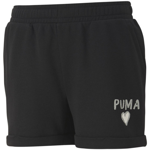 Vêtements Fille Shorts / Bermudas Puma 582749-01 Noir