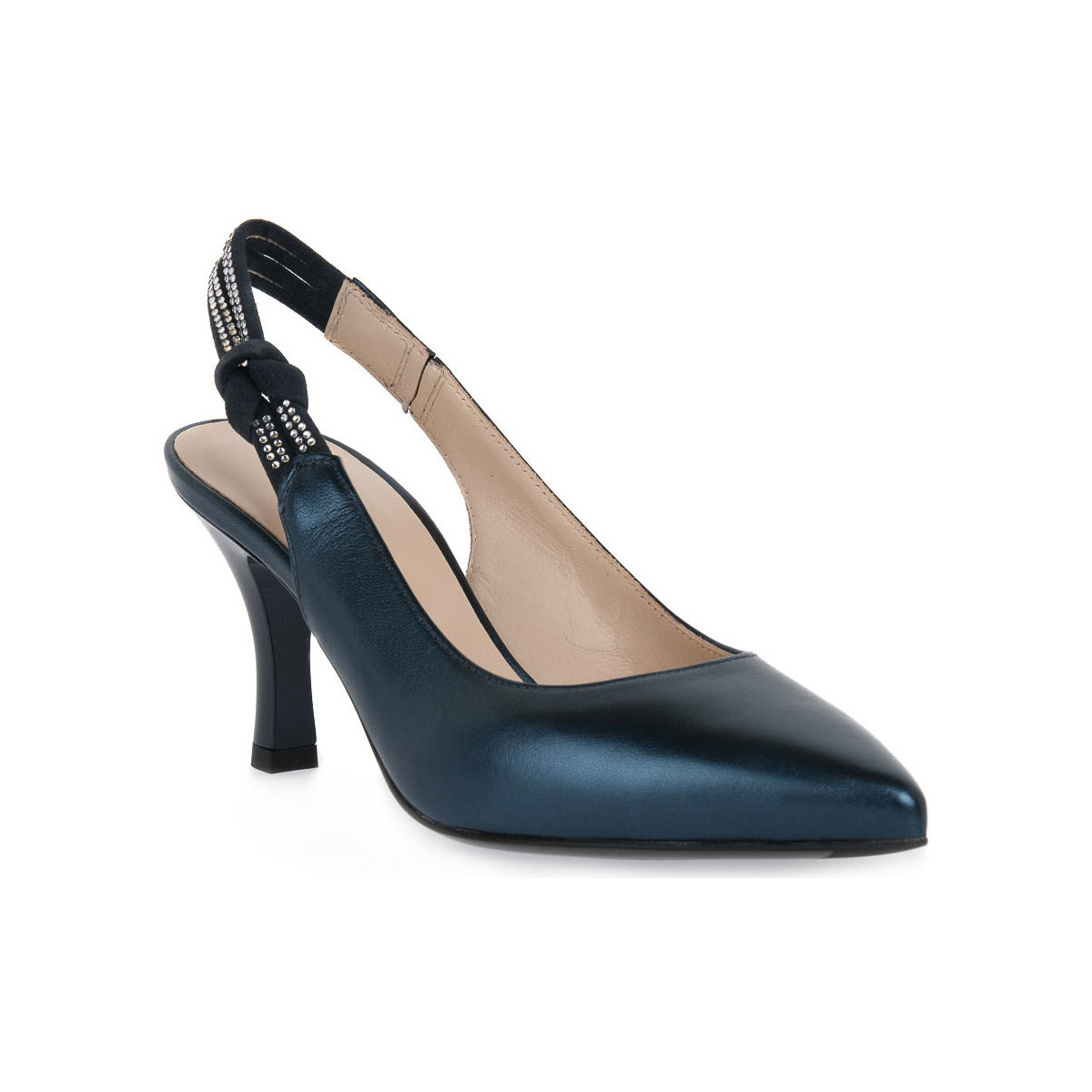 Chaussures Femme Escarpins NeroGiardini NERO GIARDINI 201 LAMINATO OCEANO Bleu