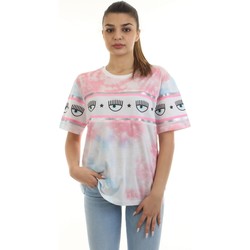 Vêtements Bandana T-shirts manches courtes Chiara Ferragni 72CBHT13-CFT05 Blanc