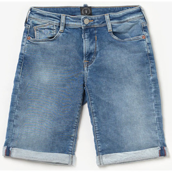 Vêtements Garçon Shorts / Bermudas Pantalon Chino Dyli5 Roseises Bermuda jogg lo bleu clair délavé Bleu