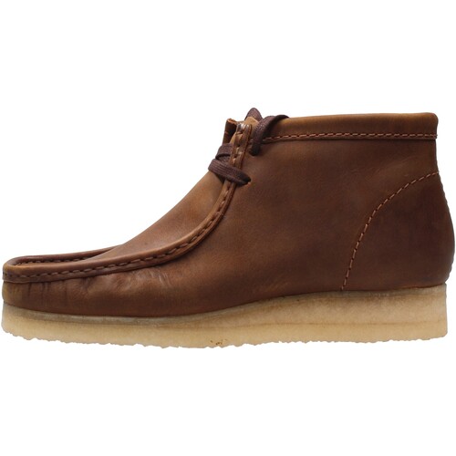 Chaussures Homme Baskets mode Clarks WALLABEEBOOT Marron