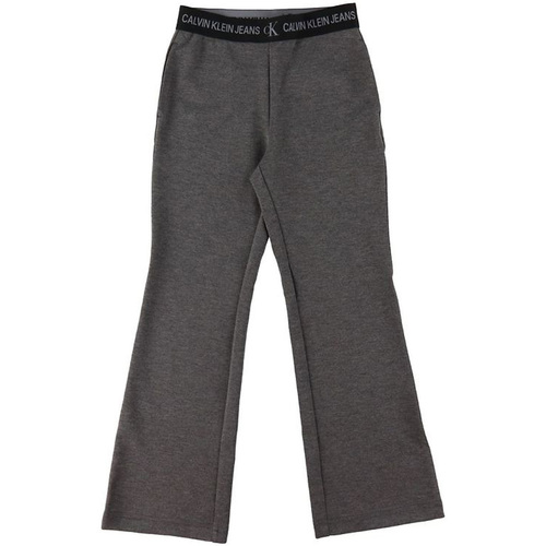 Vêtements Enfant Pantalons Calvin Klein JEANS Scoop IG0IG01267-P4E Gris