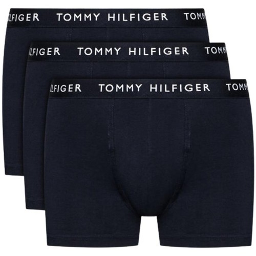 Sous-vêtements Homme Caleçons Grey Tommy Hilfiger Lot de 3 caleçons  Ref 55484 Marine Bleu