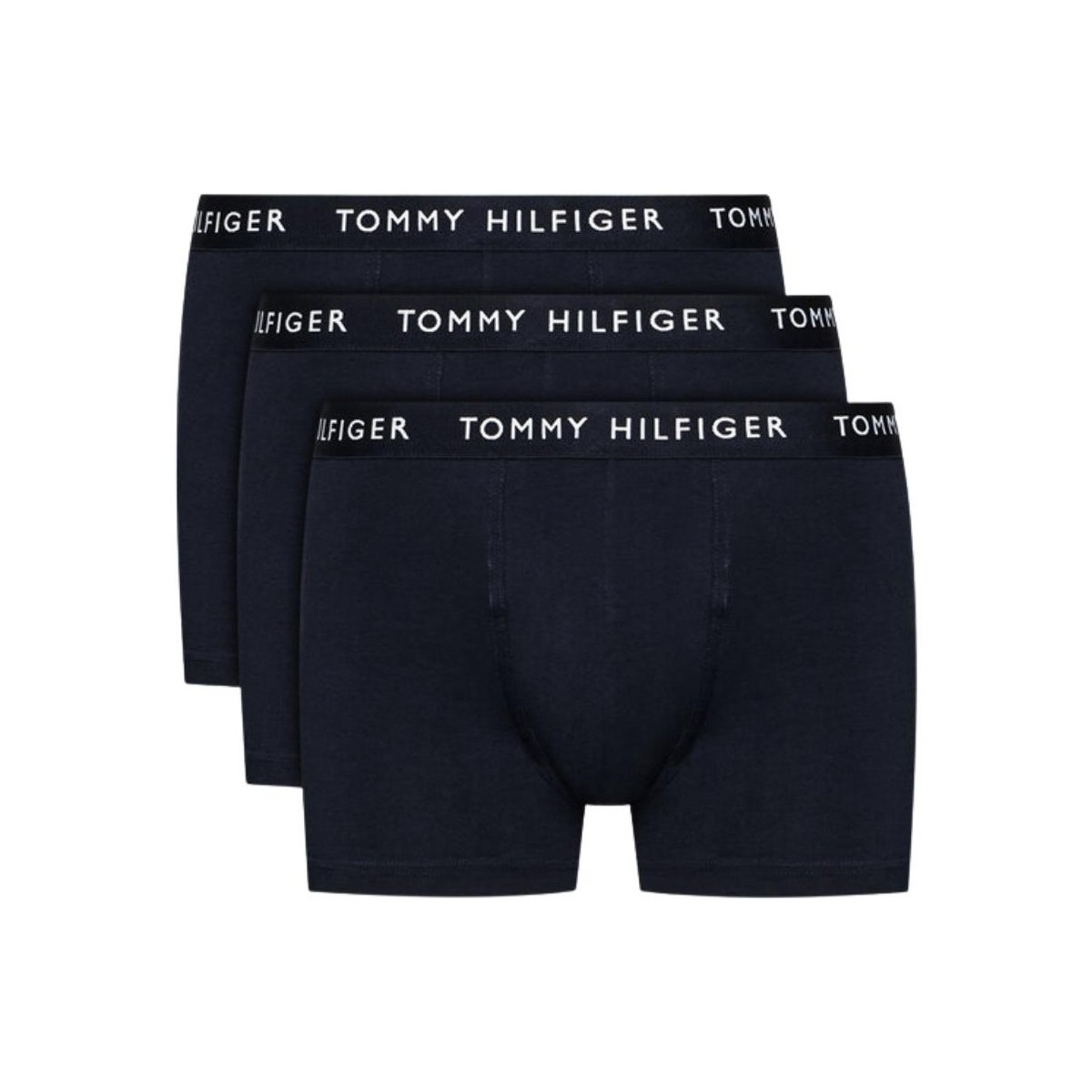 Sous-vêtements Homme Caleçons Tommy Hilfiger Lot de 3 caleçons  Ref 55484 Marine Bleu