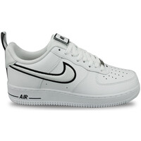 Chaussures Homme Baskets basses Nike Air Force 1 Low Outline Swoosh Blanc Blanc