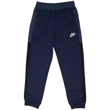 Vêtements Enfant Pantalons de survêtement Nike flyknit B NSW HYBRID FLC Junior Bleu