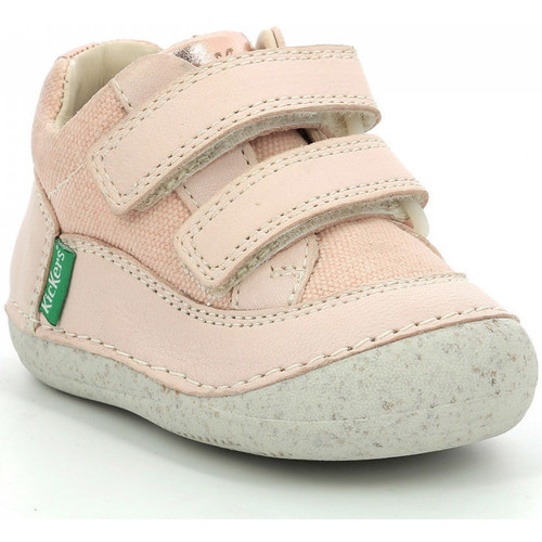 Chaussures Fille Boots Kickers Sostankro Rose