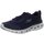 Chaussures Homme zapatillas de running Skechers amortiguación media constitución ligera ritmo bajo  Bleu