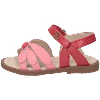 sandales enfant florens  e23542-2 sandales enfant rose / rouge 