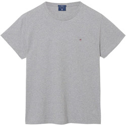 Vêtements Homme T-shirts manches courtes Gant Short-sleeved t-shirts Gris