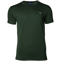 Vêtements Homme boss tee curved shirt 50412363 navy Gant Short-sleeved t-shirts vert tartan