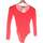 Vêtements Femme T-shirts & Polos Boohoo 34 - T0 - XS Rouge