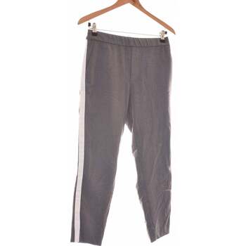 pantalon bonobo  pantalon droit femme  36 - t1 - s gris 