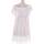 Vêtements Femme Robes courtes Etam robe courte  34 - T0 - XS Blanc Blanc