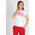Vêtements Femme T-shirts manches courtes Pinko 1V10Q8 Y81C | Annuvolare T-shirt Zip Blanc