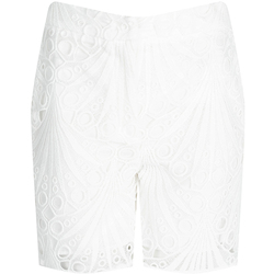 Vêtements Femme Shorts Lee / Bermudas Pinko 1V10MZ Y7N1 | Adulare Shorts Lee Blanc