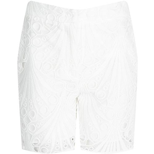 Vêtements Femme Shorts / Bermudas Pinko 1V10MZ Y7N1 | Adulare Shorts Blanc