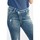 Vêtements Femme Jeans Le Temps des Cerises Power skinny taille haute 7/8ème jeans destroy bleu Bleu