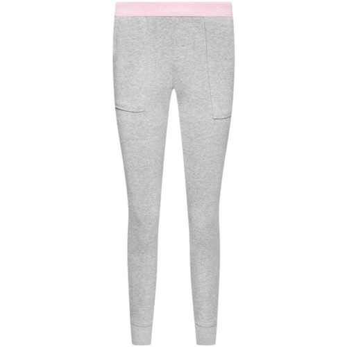 Vêtements Femme Maillots / Shorts de bain Calvin Klein Jeans skinny Pantalon de jogging Femme  Ref 55646 Gris Gris