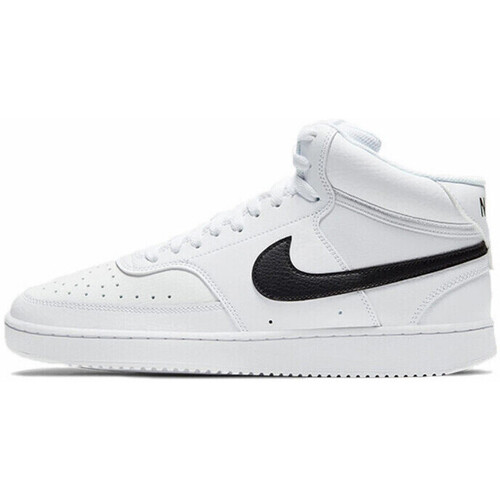 Chaussures Homme Baskets montantes vintage Nike COURT VISION MID Blanc