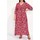 Vêtements Femme Robes longues Référence produit JmksportShops Robe longue imprimée LUMPUR Rose