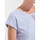 Vêtements Femme T-shirts manches courtes Canada Goose chevron-quilted knitted short jacket T-shirt coton CEBU Bleu