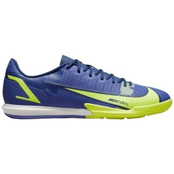 Chaussures Homme Football Nike Mercurial Vapor 14 Academy IC Bleu, Vert clair