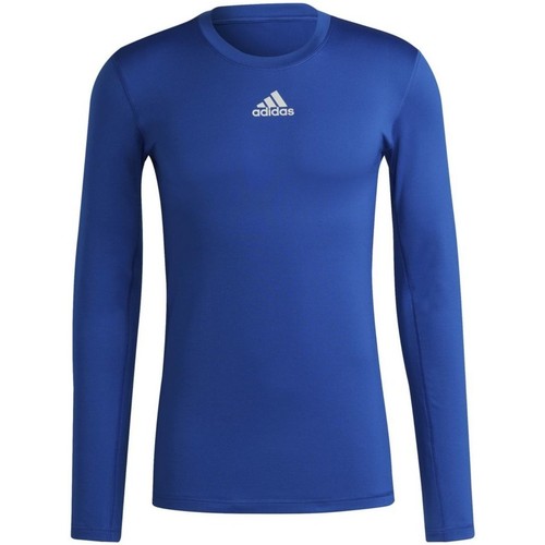 Vêtements Homme T-shirts manches longues Adidas Sportswear  Bleu