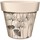Maison & Déco Vases / caches pots d'intérieur Sud Trading Cache pot fleurs de ginkgo en bambou Beige