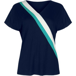 Vêtements Femme Utilisez au minimum 1 chiffre ou 1 caractère spéciales Lisca Top manches courtes Saint Tropez Bleu