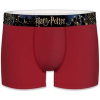 Sous-vêtements Homme Boxers Harry Potter Boxer Homme Coton ASS1 Rouge Noir Rouge