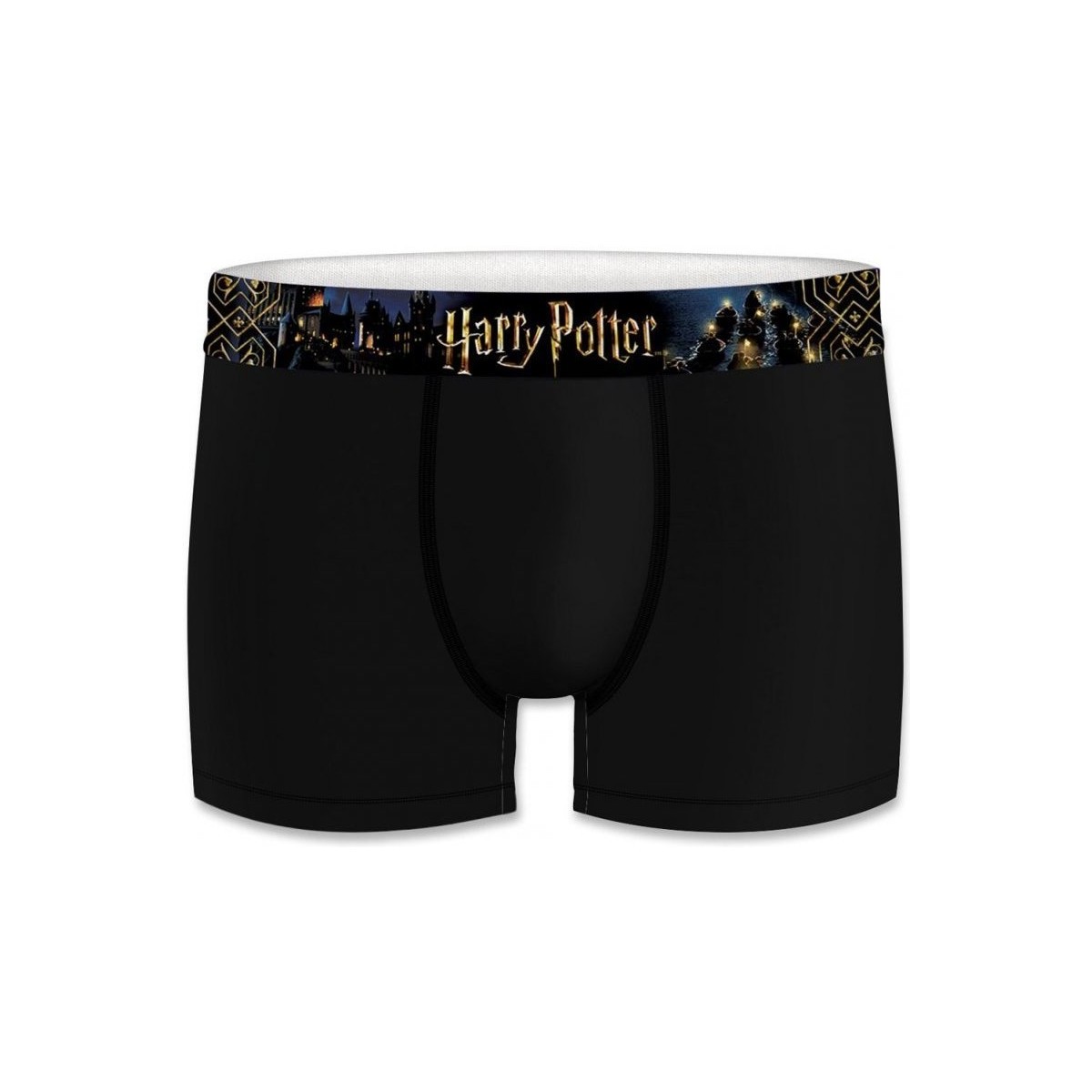 Sous-vêtements Garçon Boxers Harry Potter Boxer Garçon Coton ASS1 Noir Bleu Noir