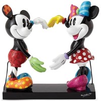 Maison & Déco Statuettes et figurines Enesco Mickey et Minnie Figurine Collection by Romero Britto Multicolore