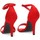 Chaussures Femme Sandales et Nu-pieds Etika 60503 Rouge