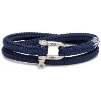 Montres & Bijoux Bracelets Sacs à dos Bracelet Pig & Hen bleu P10-63000 - S Bleu