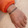Montres & Bijoux Bracelets Pig And Hen Bracelet PIG & HEN noir et orange N4FW20-239 Noir