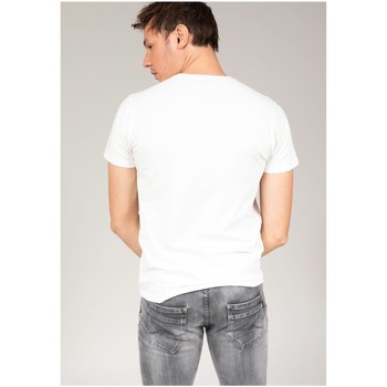 Vêtements Deeluxe T-Shirt HAITI Natural - Vêtements T-shirts manches courtes Homme 22 