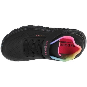 Skechers Uno Lite Rainbow Specks Noir