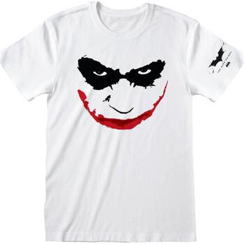 Vêtements T-shirts manches longues Batman: The Dark Knight HE723 Blanc